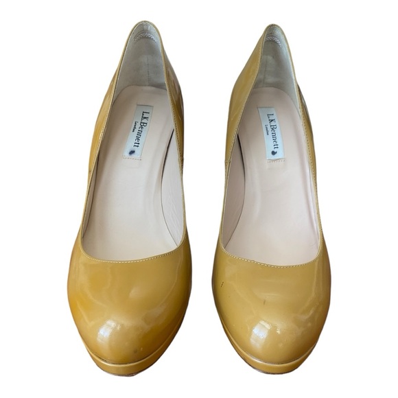 LK Bennett sledge taupe heels size EU 40.5, US 9.5 - Picture 4 of 10